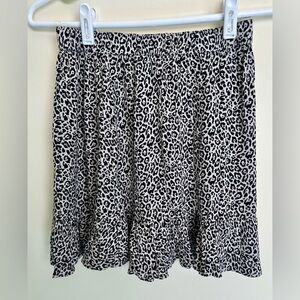 American Eagle leopard print skirt